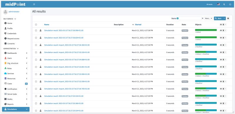 Simulations Evolveum Docs - Premium Gradient Background Gallery - Desktop