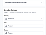Proxy Generator Evomi Proxies Documentation