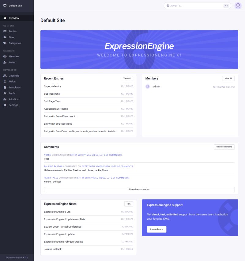 Cp Overview Expressionengine 7 Documentation - Landscape Illustrations - Stunning High Resolution Collection