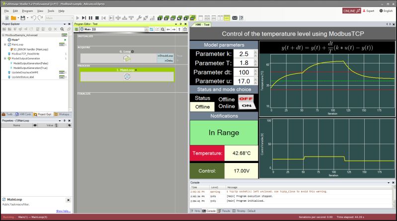 Modbustcp Communication Basic Fabimage - Professional Colorful Pattern - 8K