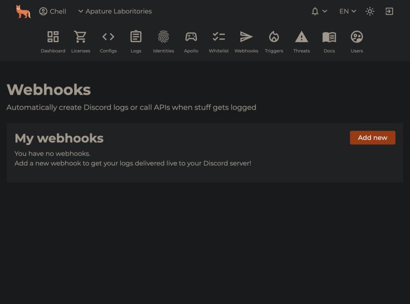Webhooks Etoningenious Documentation - 4K Gradient Backgrounds for Desktop
