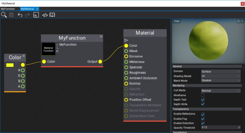 Material Functions Flax Documentation - Nature Textures - Elegant HD Collection