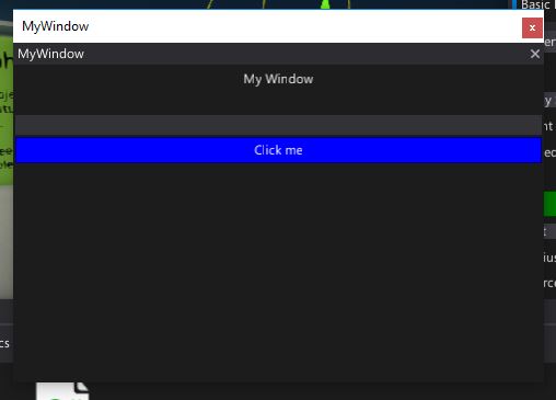 How To Create A Textfield In Custom Window Editor Using A Button - Modern Landscape Pattern - Mobile