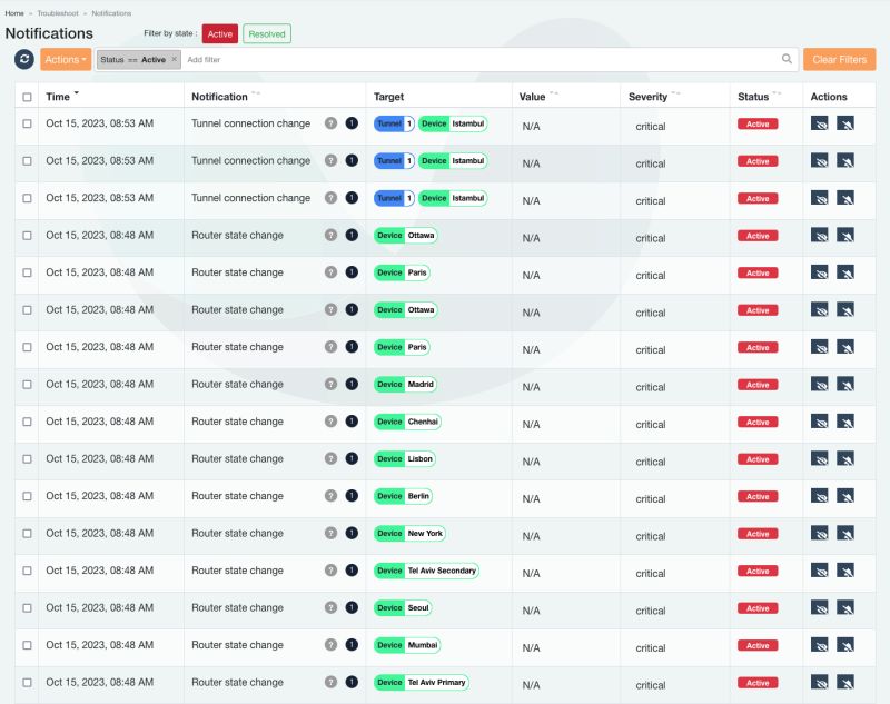 Notifications Flexxclient - Amazing Sunset Illustration - Mobile