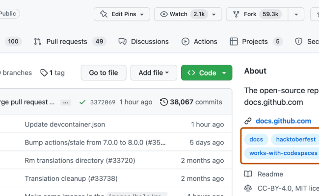 Classifying Your Repository With Topics - GitHub Enterprise Cloud Docs