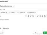 Creating An Issue Github Docs
