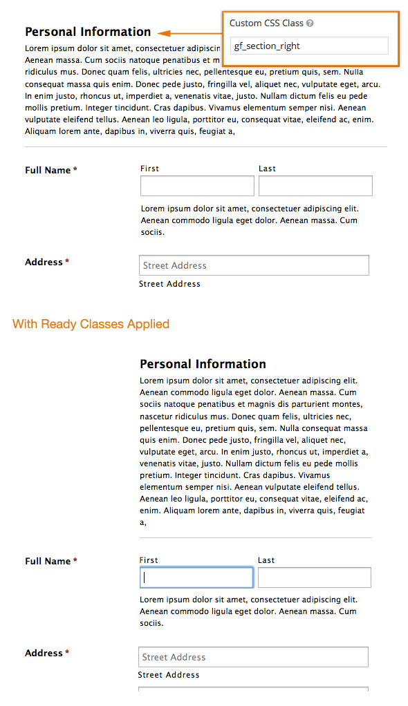 Using Css Ready Classes In Gravity Forms Sites - High Quality Mobile Minimal Images | Free Download