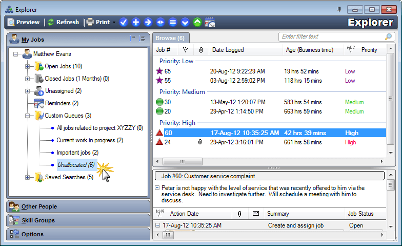 Custom Job Queues Helpmaster Service Management Software Documentation - Gradient Backgrounds - Ultra HD High Resolution Collection