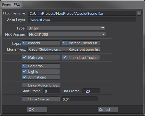 Unity Importing Objects From Lightwave