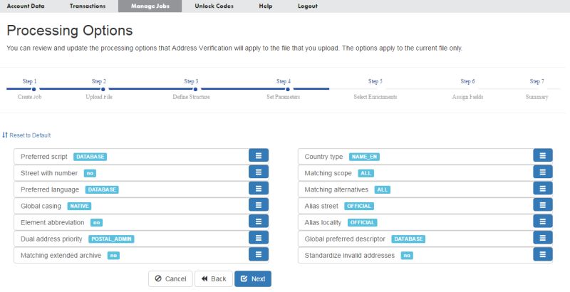 Creating A Job For The Address Verification Interface - Perfect Geometric Picture - Ultra HD
