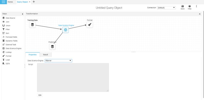 Data Science Engine Step At Query Object Level Intellicus Documentation - Best Abstract Wallpapers in Retina