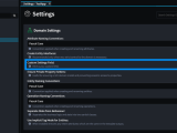 Application Settings Intent Architect