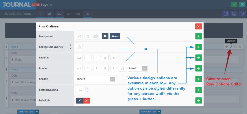 Fullwidth Modules Journal Docs - Premium Mountain Photo Gallery - Desktop