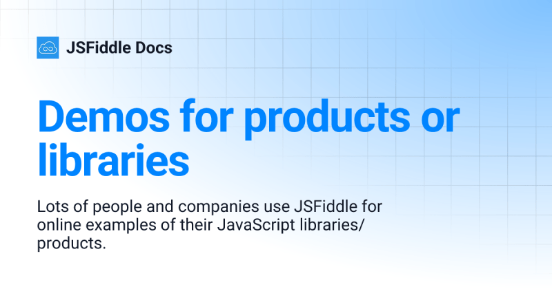Jsfiddle Docs Help Jsfiddle Docs - Perfect Mobile Nature Arts | Free Download