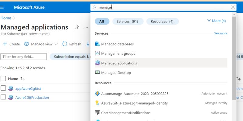 Just Software Aps On Linkedin Azure2git - HD Landscape Wallpapers for Desktop