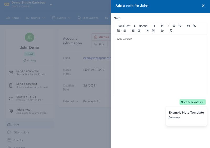 Manage Note Templates Loopspark Support - Download Elegant Ocean Wallpaper | Retina
