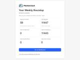 Weekly Roundup Reporting Memberstack 2 0