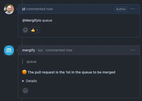 Mergify Commands - Download Artistic Gradient Wallpaper | Retina