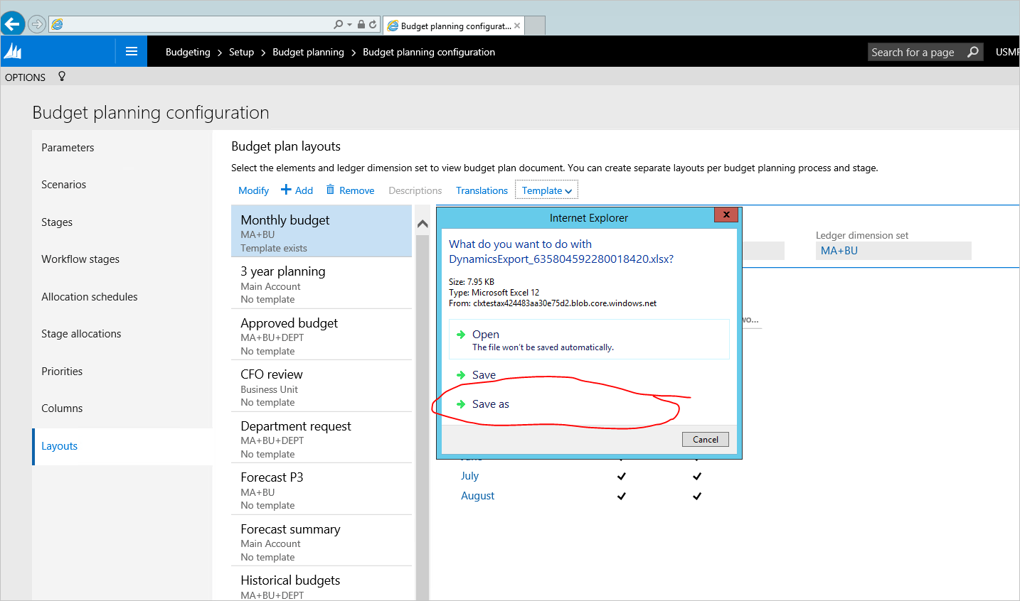 Budget Planning Finance Dynamics 365 Microsoft Docs
