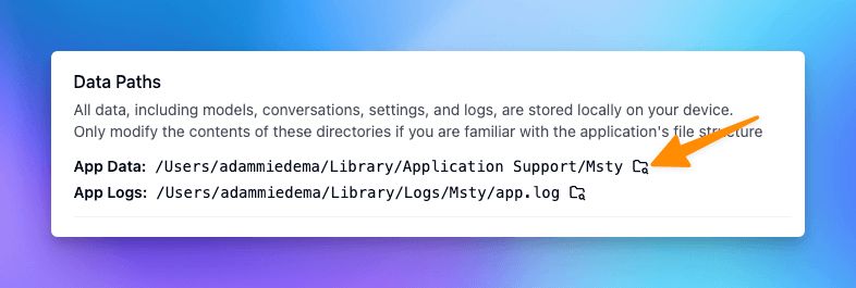 Quick Start Msty Studio Docs - Sunset Design Collection - Desktop Quality