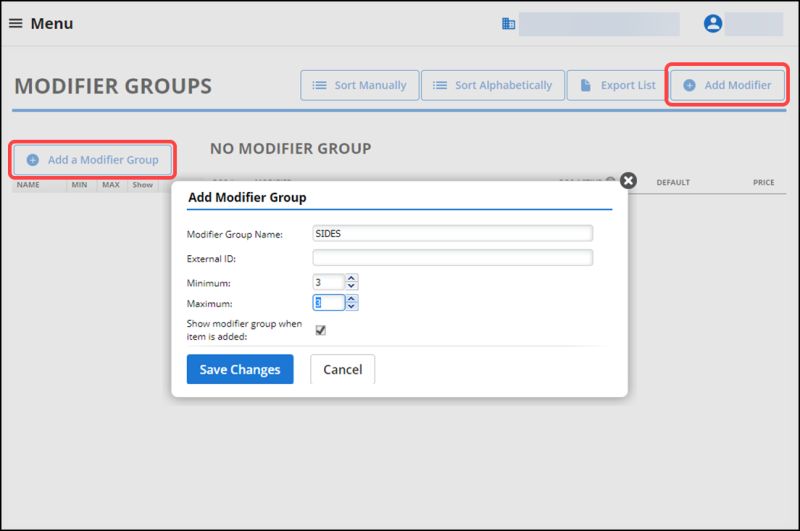 Aloha Cloud Assigning Item Modifiers And Modifier Groups To Items Ncr Docs - City Pattern Collection - Retina Quality