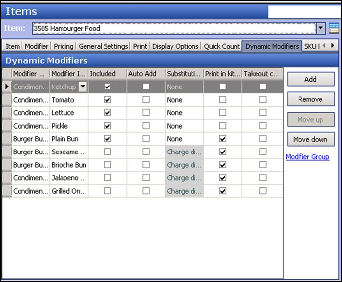Aloha Pos Using Basic Included Modifiers Ncr Docs - Download Premium Minimal Image | Desktop