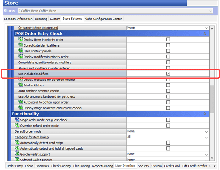Aloha Pos Using Basic Included Modifiers Ncr Docs - Premium Abstract Art Gallery - Mobile