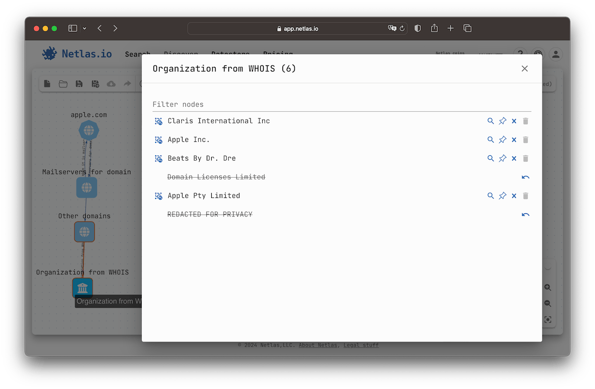 Discovery Tool Netlas Docs