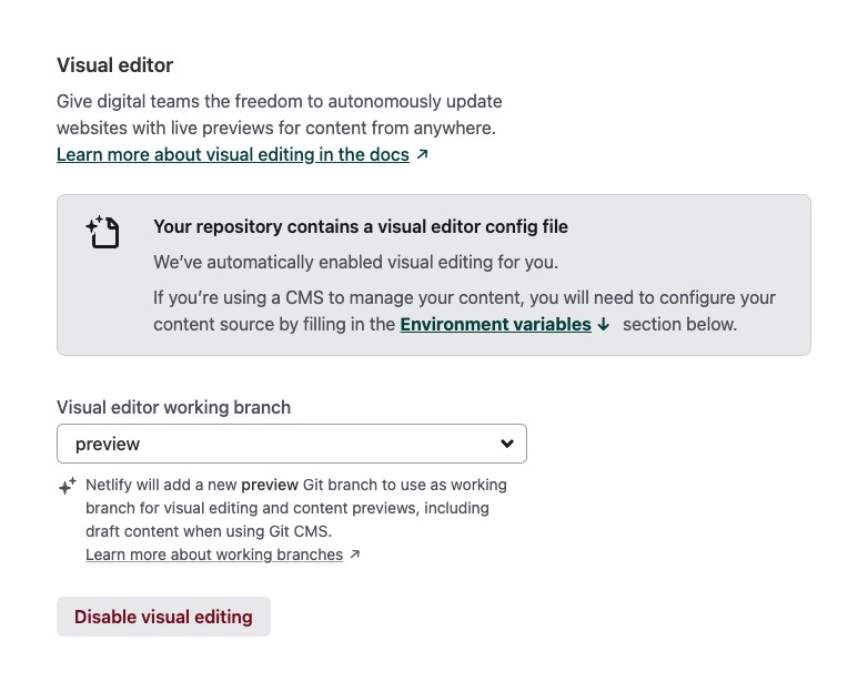 Get started with Netlify Visual Editor (2) Get started with Netlify Visual Editor (2)