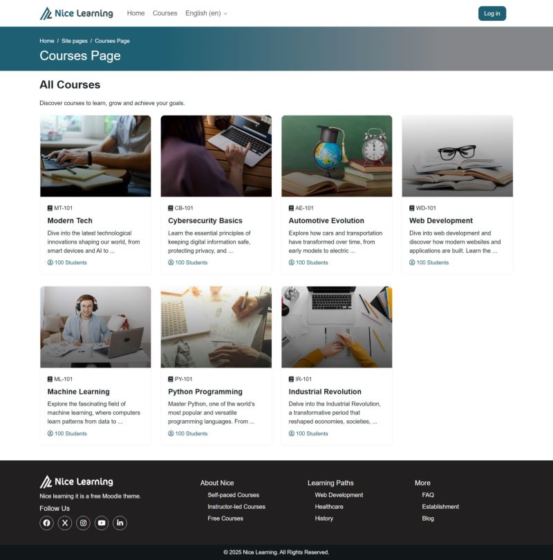 Nice Learning Custom Page - 8K Minimal Illustrations for Desktop