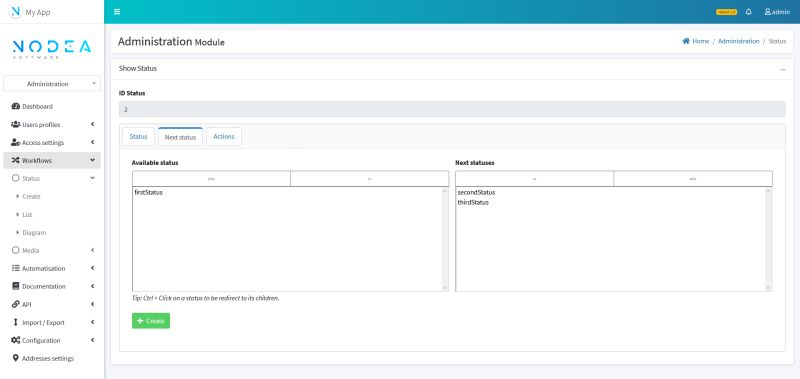 Administration Nodea Documentation - Mobile Landscape Arts for Desktop