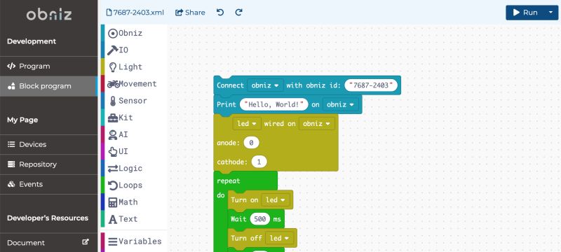 Blockprogram Editor Obniz Docs - Premium Gradient Art Gallery - HD