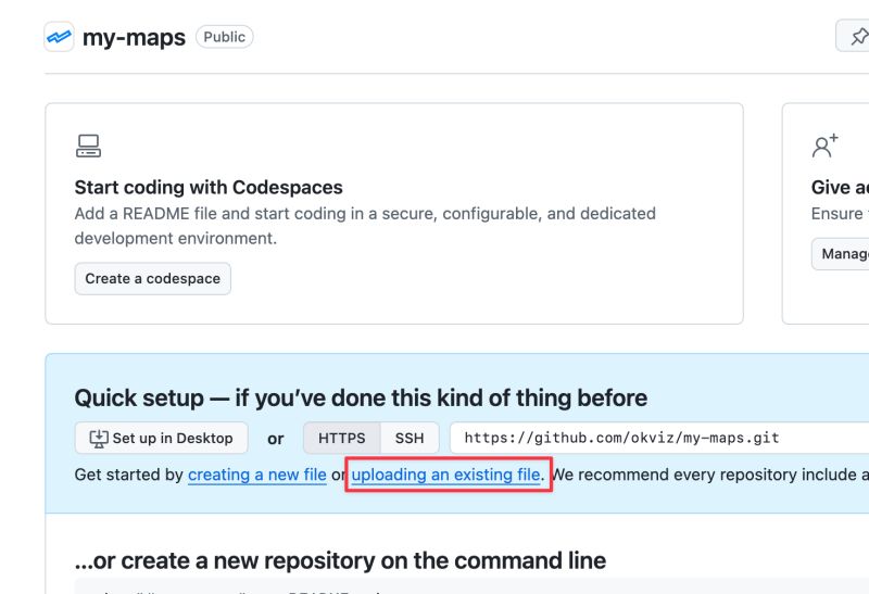 Importing Maps Okviz Documentation - Classic Abstract Design - Desktop