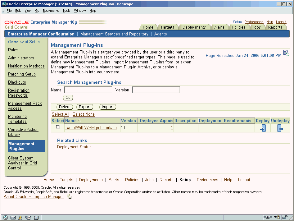 Monitoring Using Web Services And Jmx