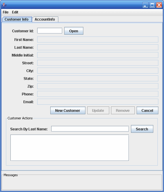 Chapter 37 The Duke S Bank Application The Java Ee 5 Tutorial And a tester class that tests the SavingsAccount class.