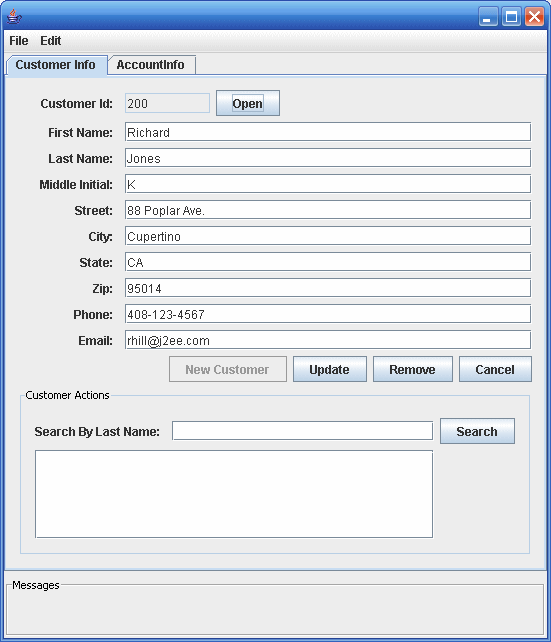 Java Program For Bank Account Deposit Withdraw Check ip address of your computer.