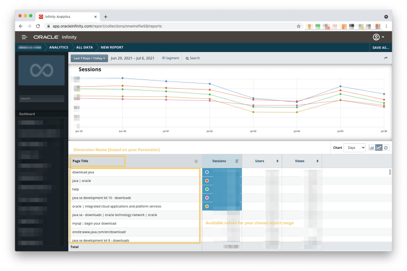 Check Available Data Within Oracle Infinity - Premium Landscape Photo Gallery - 4K