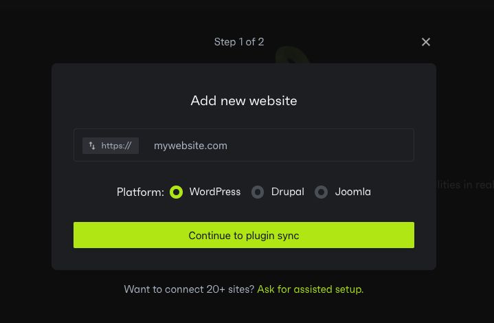 Adding A Site Patchstack Docs - HD Landscape Pictures for Desktop