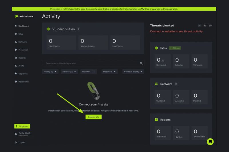 Adding A Site Patchstack Docs - Minimal Illustration Collection - Mobile Quality