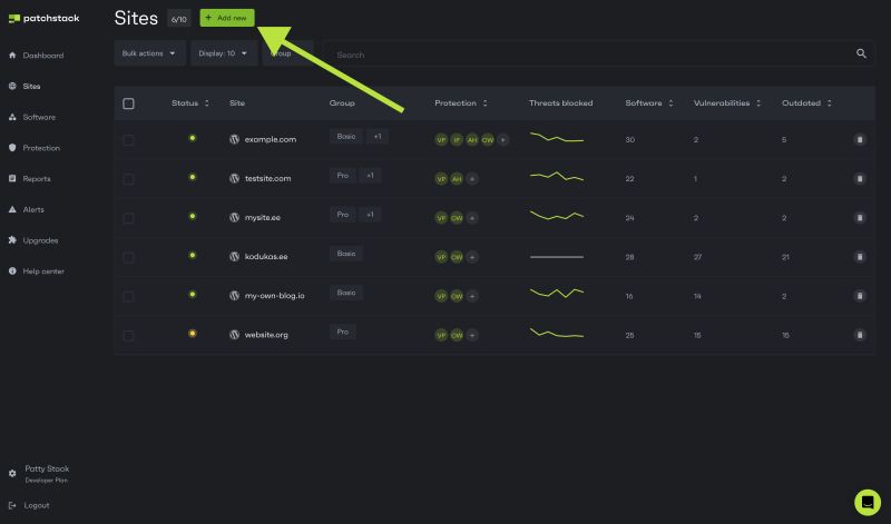 How Do I Add An Intranet Site To The Patchstack App Patchstack Docs - Artistic HD Landscape Pictures | Free Download