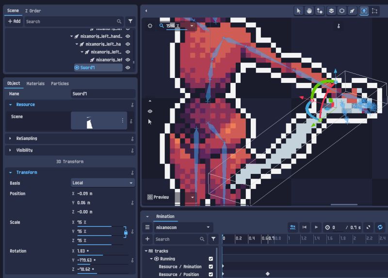Edit 3d Model Bones Pose Pixelover Manual - Retina Vintage Arts for Desktop