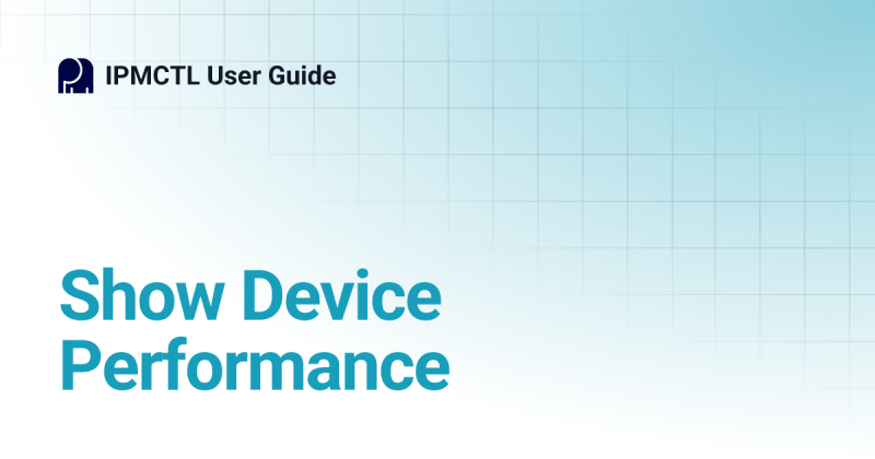 Show Device Performance Ipmctl User Guide - Ultra HD Landscape Images for Desktop