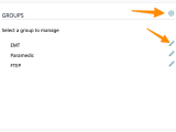 Managing Groups Docs