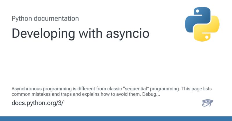 Asyncio 3 4 3 Reference Implementation Of Pep 3156 Pythonfix Com - Retina Light Designs for Desktop