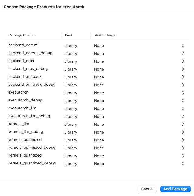 Using Executorch On Ios Executorch 1 0 Documentation - Space Textures - Perfect Mobile Collection