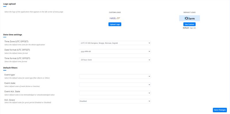 General Settings Qlarm Documentation - Best Geometric Backgrounds in Mobile