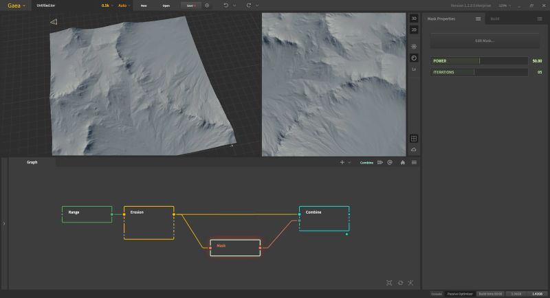 Quadspinner Gaea Draw Node Remake Remade Tutorial Draw - Space Art Collection - 8K Quality
