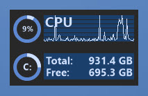 Cpu R Rainmeter - Premium Space Image Gallery - Desktop