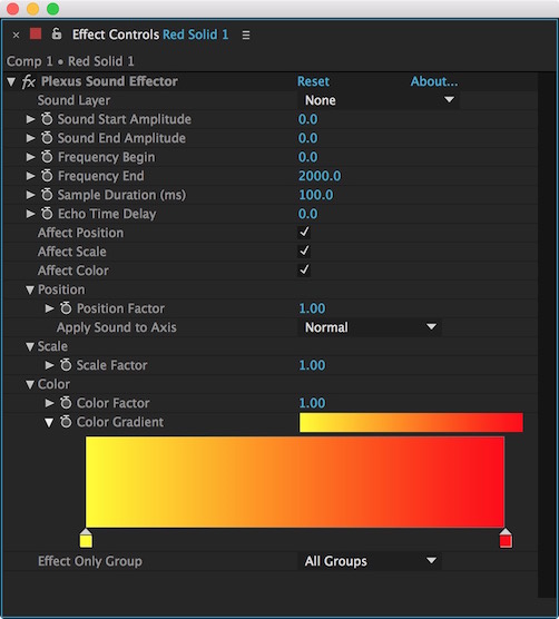 Plexus Animation Tutorial Audio React Sound Effector - Best Nature Arts in Full HD