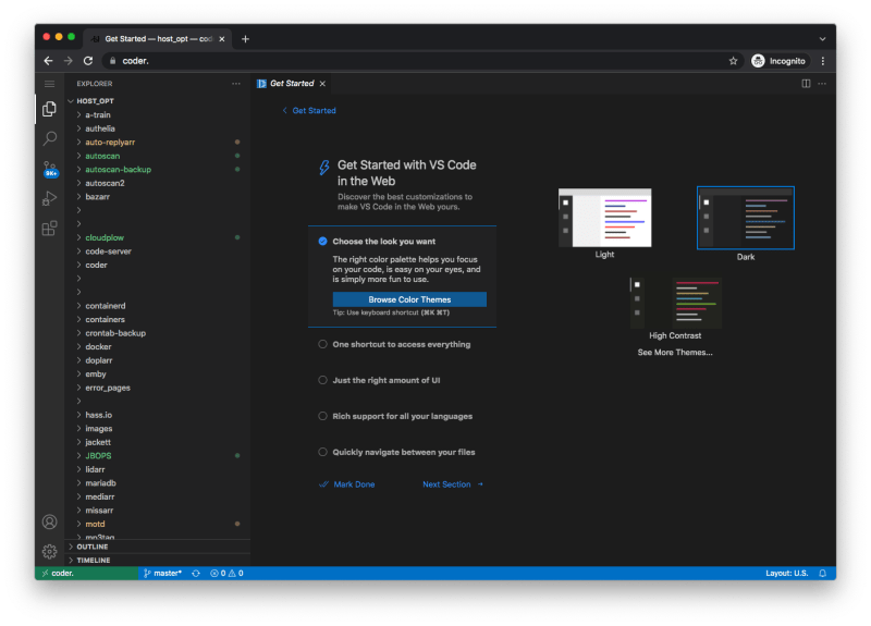 Code Server For Easier File Editing Docs Saltbox Dev - Mobile Gradient Images for Desktop